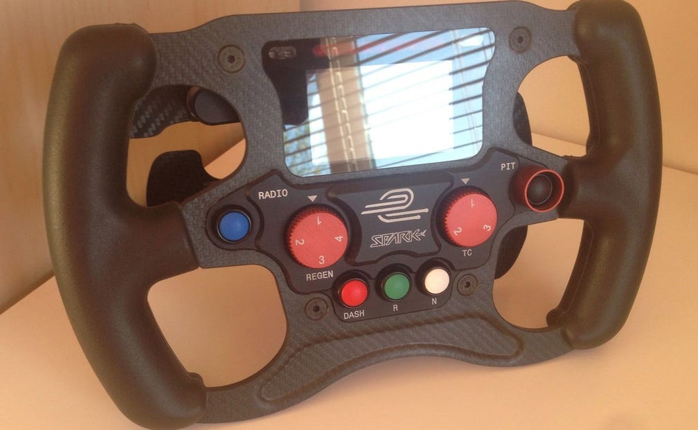 Formula E steering wheel for sale on eBay | FOX Sports