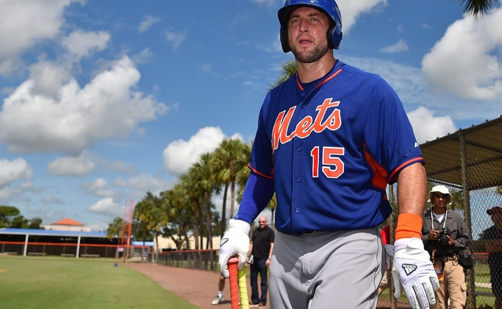 Tim Tebow shares his 'ultimate goal' on first day of spring training with Mets | FOX Sports