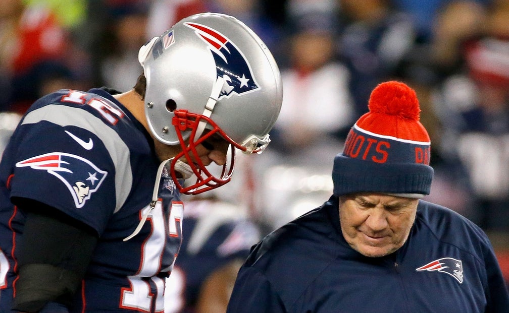 Watch Tom Brady's first interception of the year on this woefully