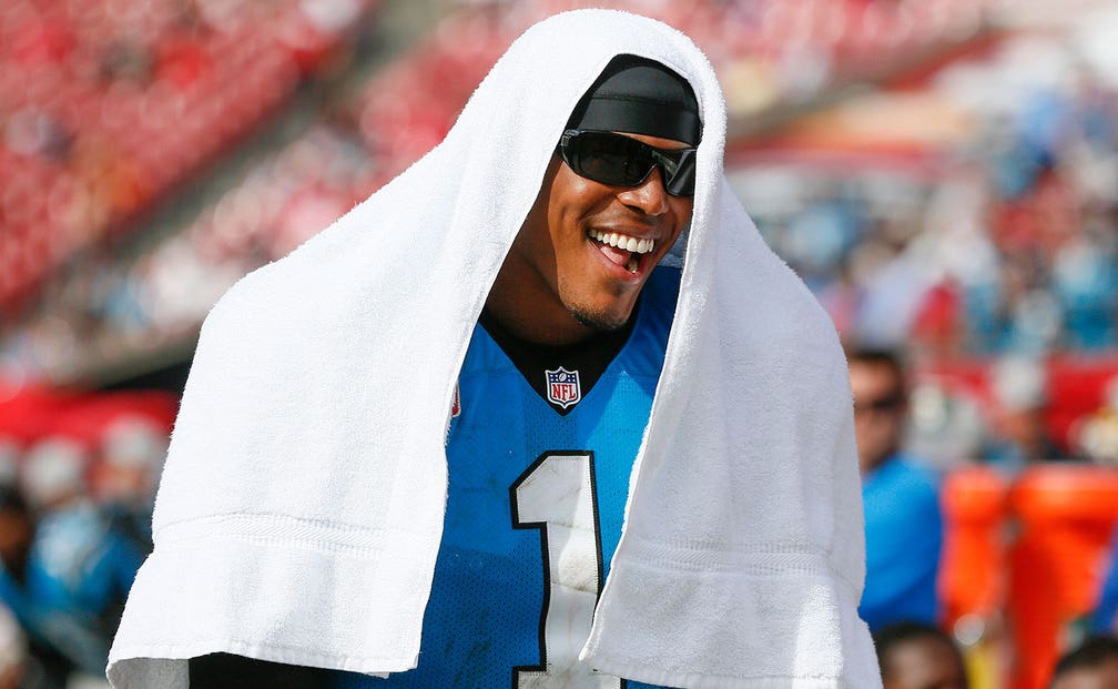 PHOTO: Cam Newton dresses to impress once again after Week 4 victory | FOX Sports