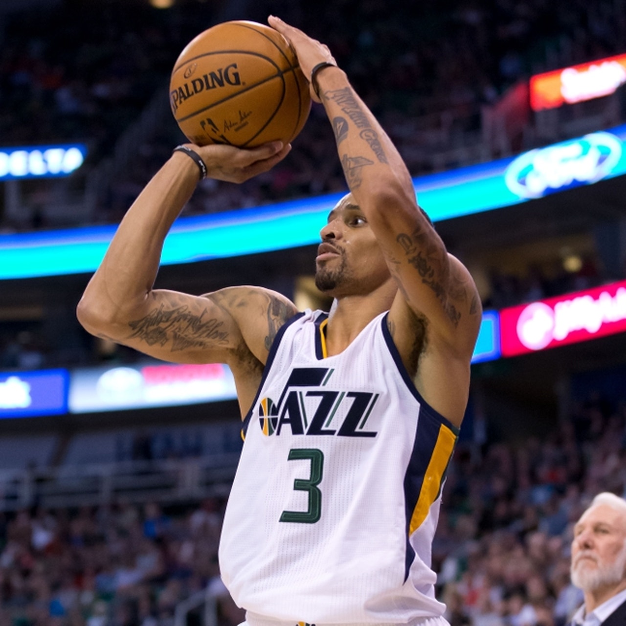 George hill utah jazz jersey discount