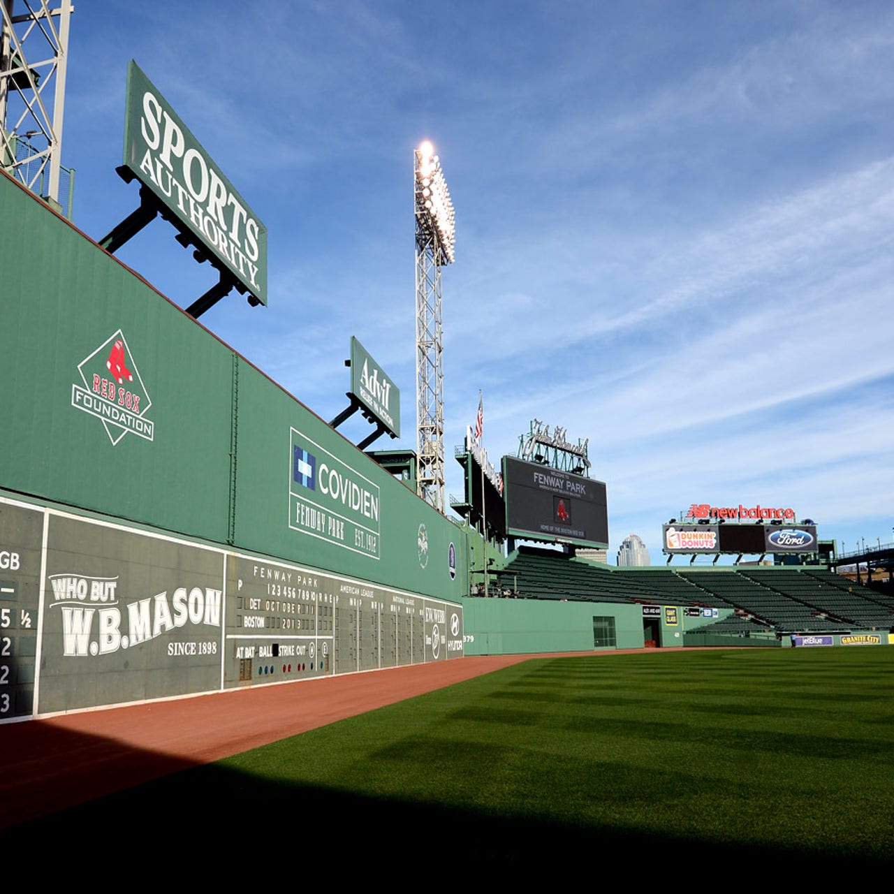 Green Monster even gets in on the act of the ALS Ice Bucket