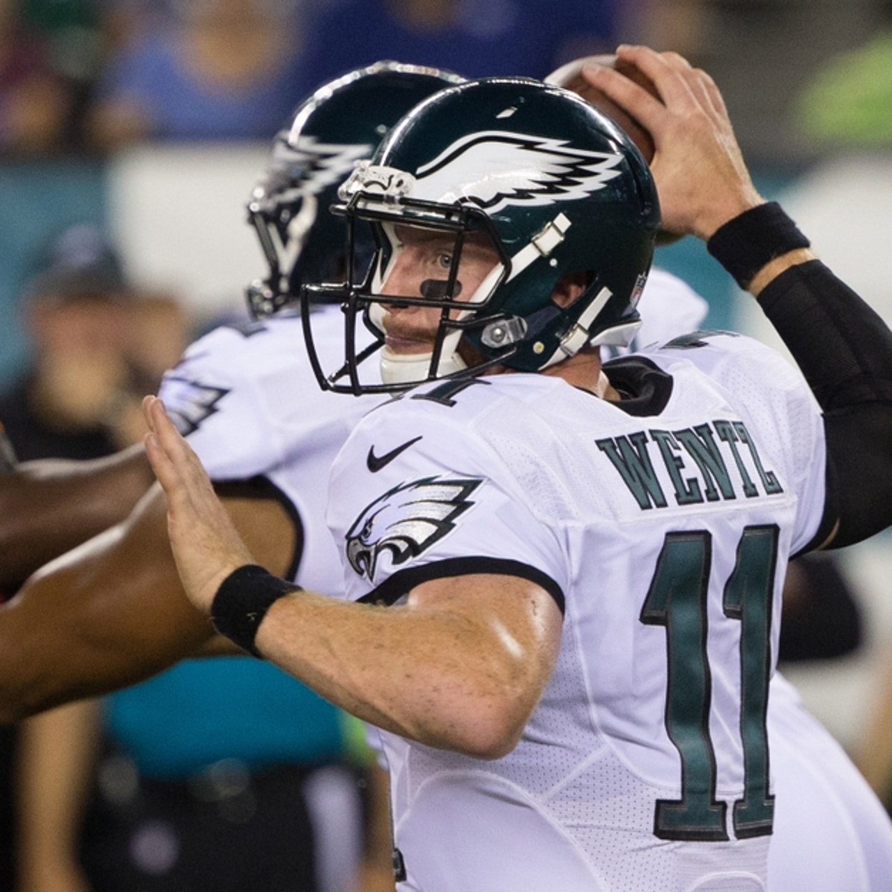 Color rush clearance carson wentz jersey