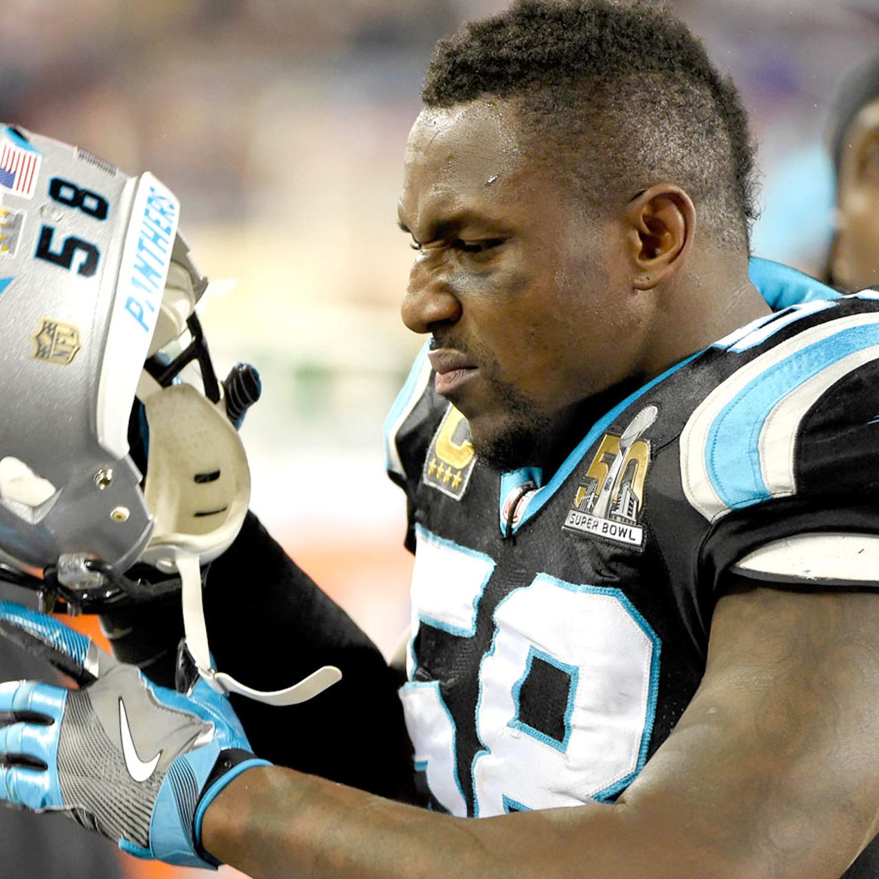 thomas davis panthers jersey