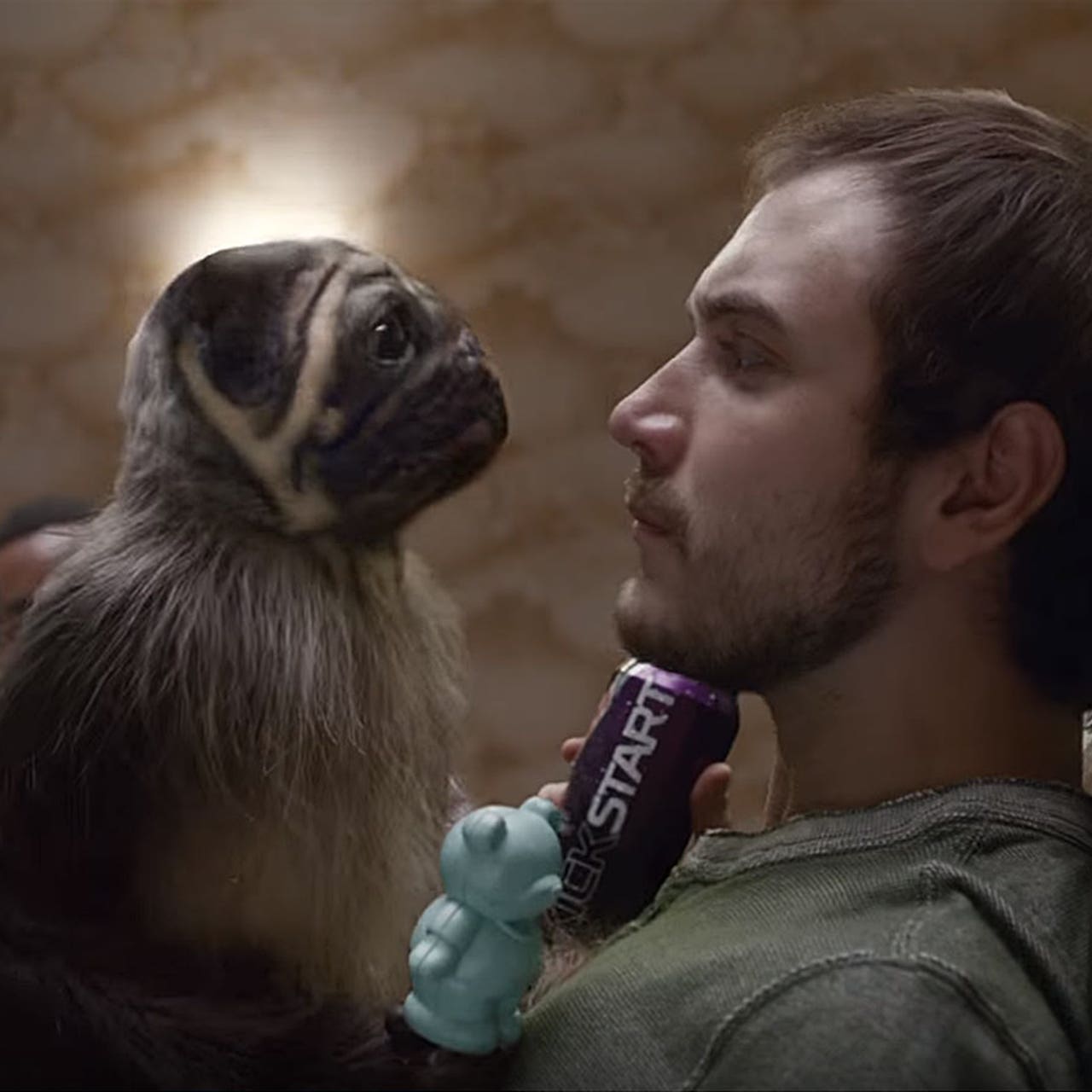A Puppy Monkey And Baby Made An Oddly Hilarious Super Bowl Commerical Fox Sports