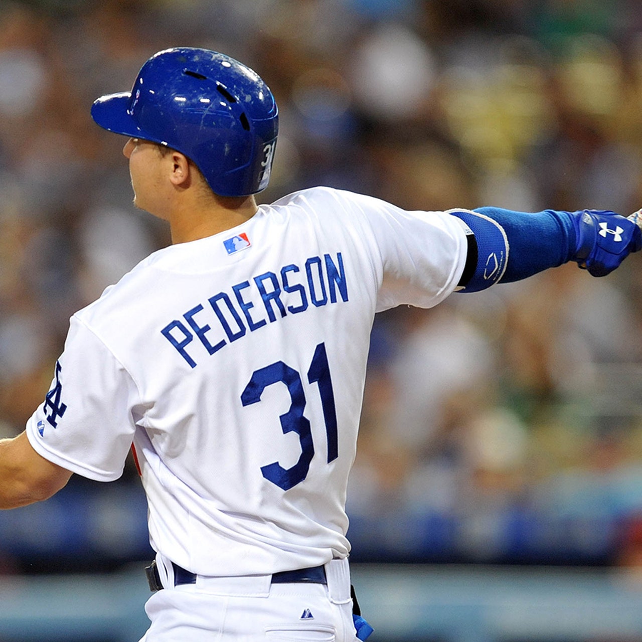 Dodgers' Pederson one HR shy of NL rookie record before All-Star Game