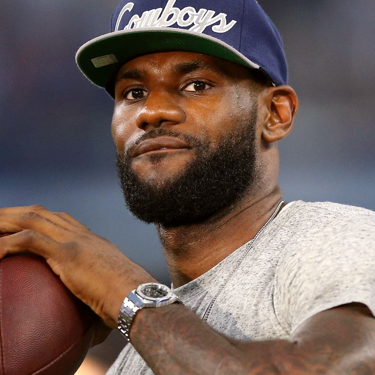 LeBron James won t let his kids play football FOX Sports