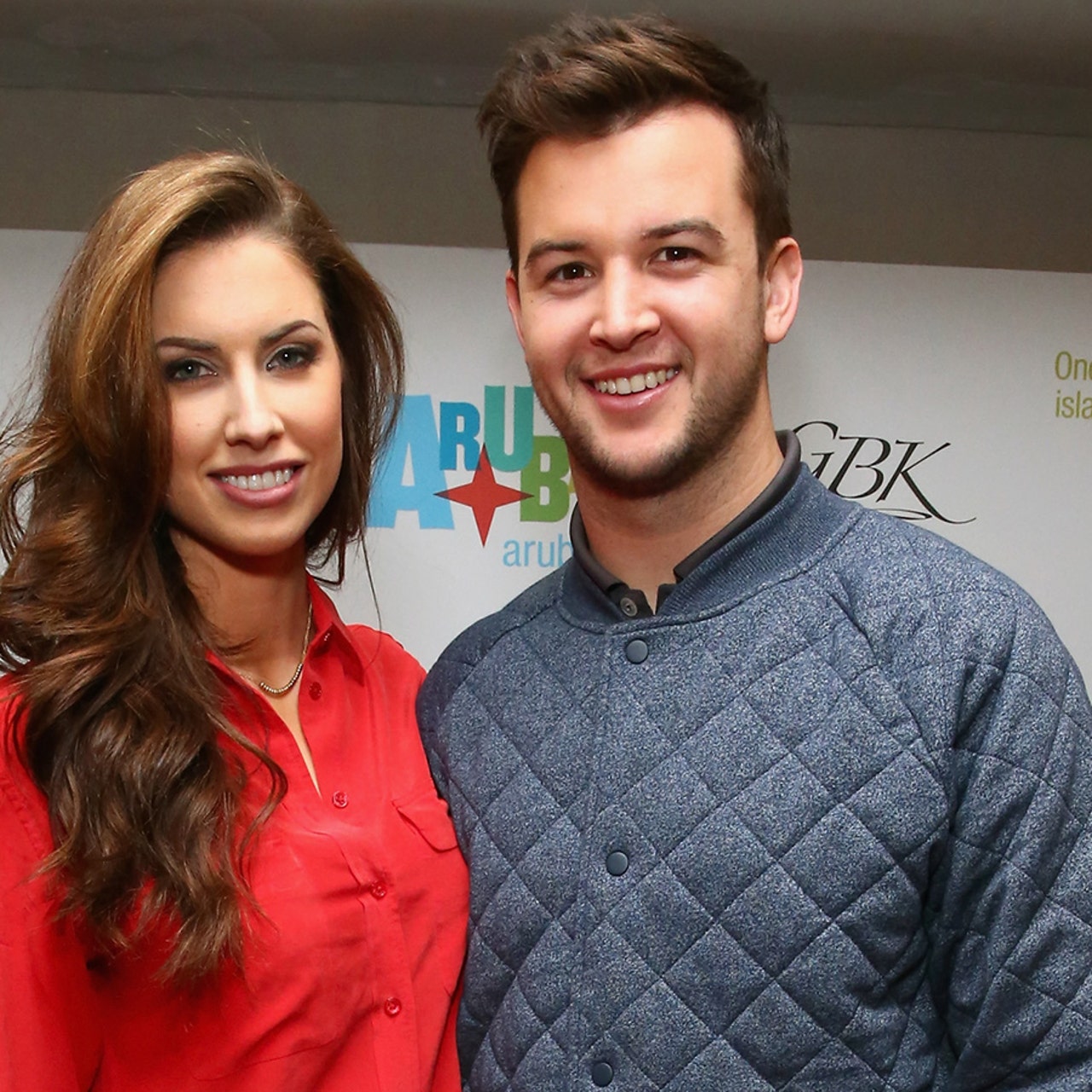 Katherine Webb Aj Mccarron Post Pictures From Their Wedding Fox Sports