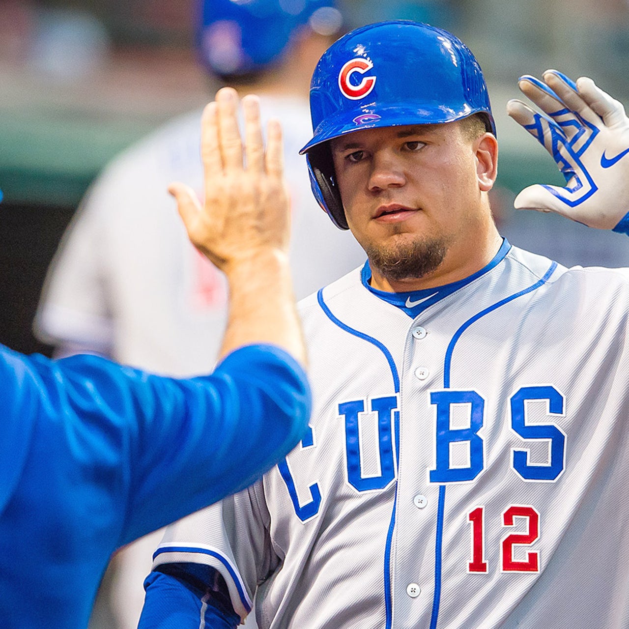 Kyle Schwarber didn't blow his first shot in left, or fall asleep