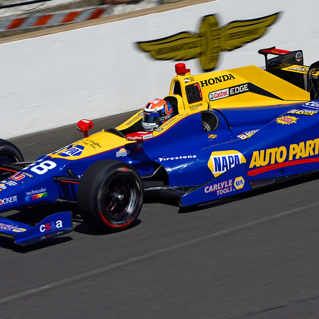 Napa To Return As Sponsor For Indy 500 Winner Alexander Rossi Fox Sports