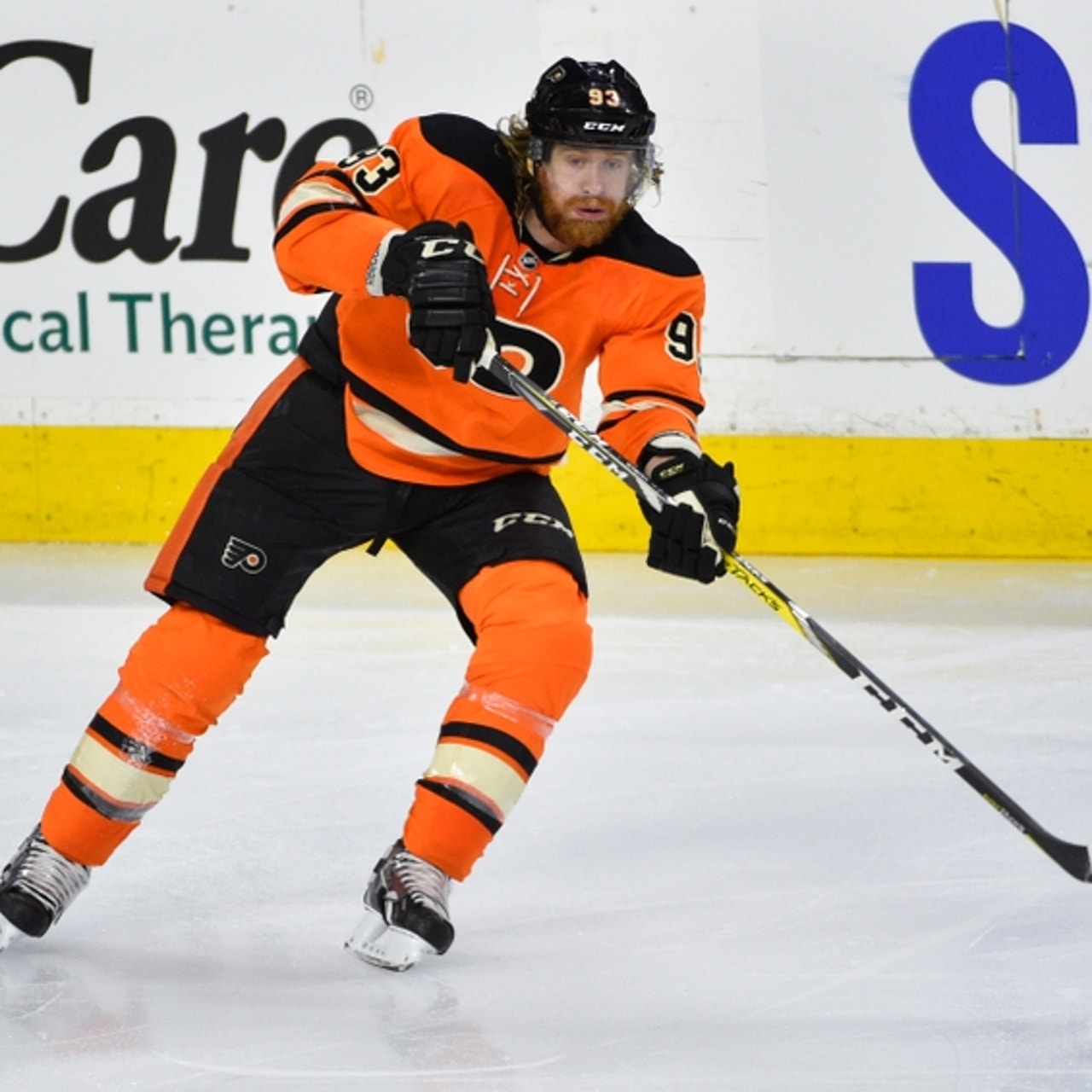 JACOB VORACEK Autographed Philadelphia Flyers NHL Hockey OFFICIAL