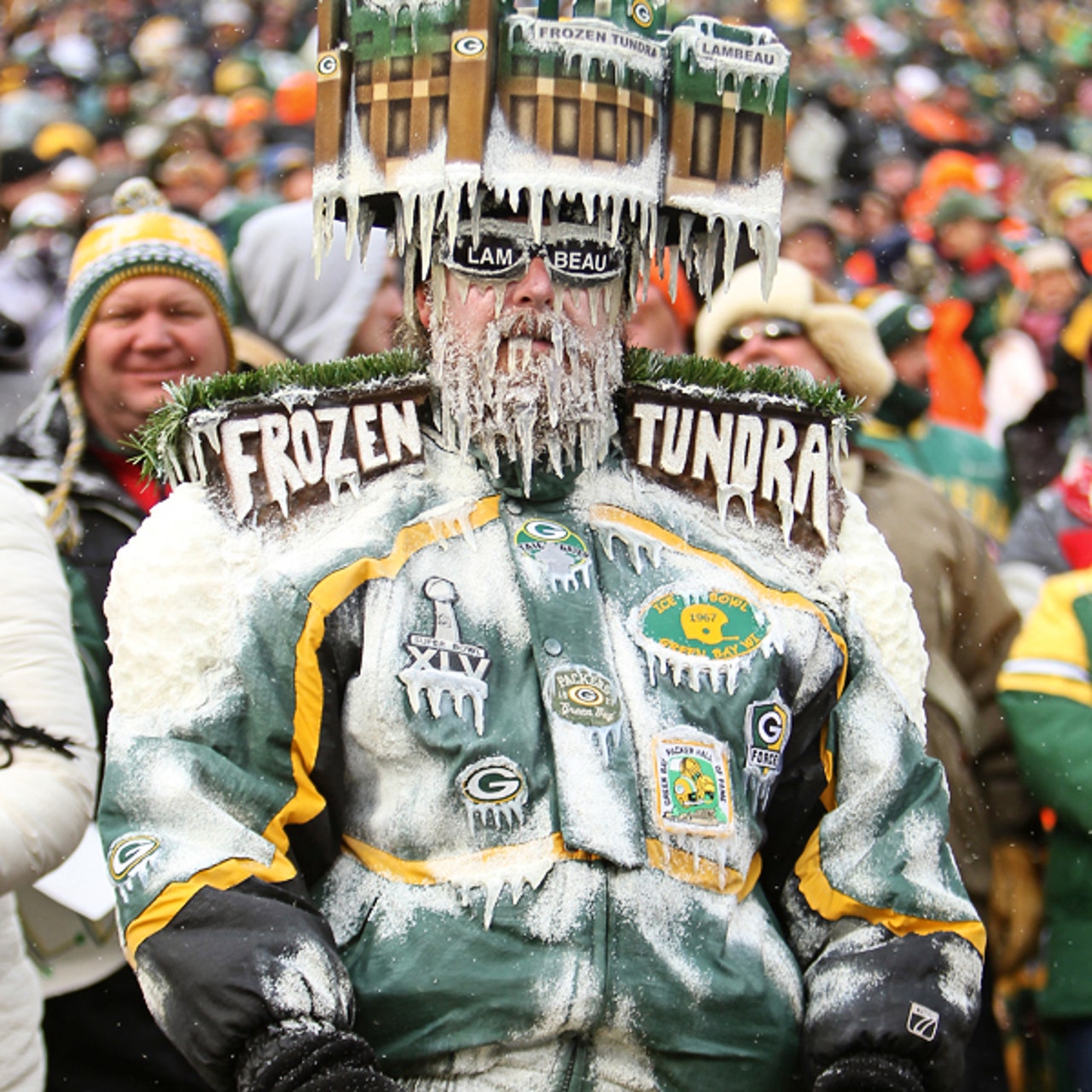 Tricks of the trade for playing in a freezing game in Green Bay