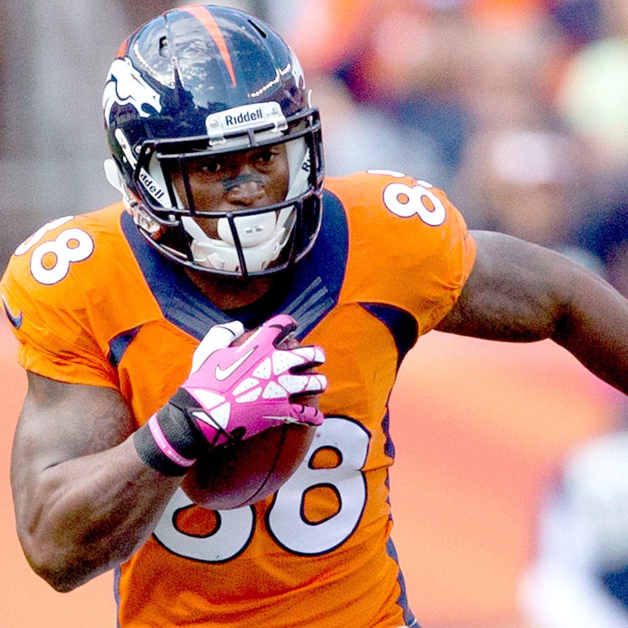 Demaryius Thomas back at Broncos camp after personal leave | FOX Sports, image size:1280x1280