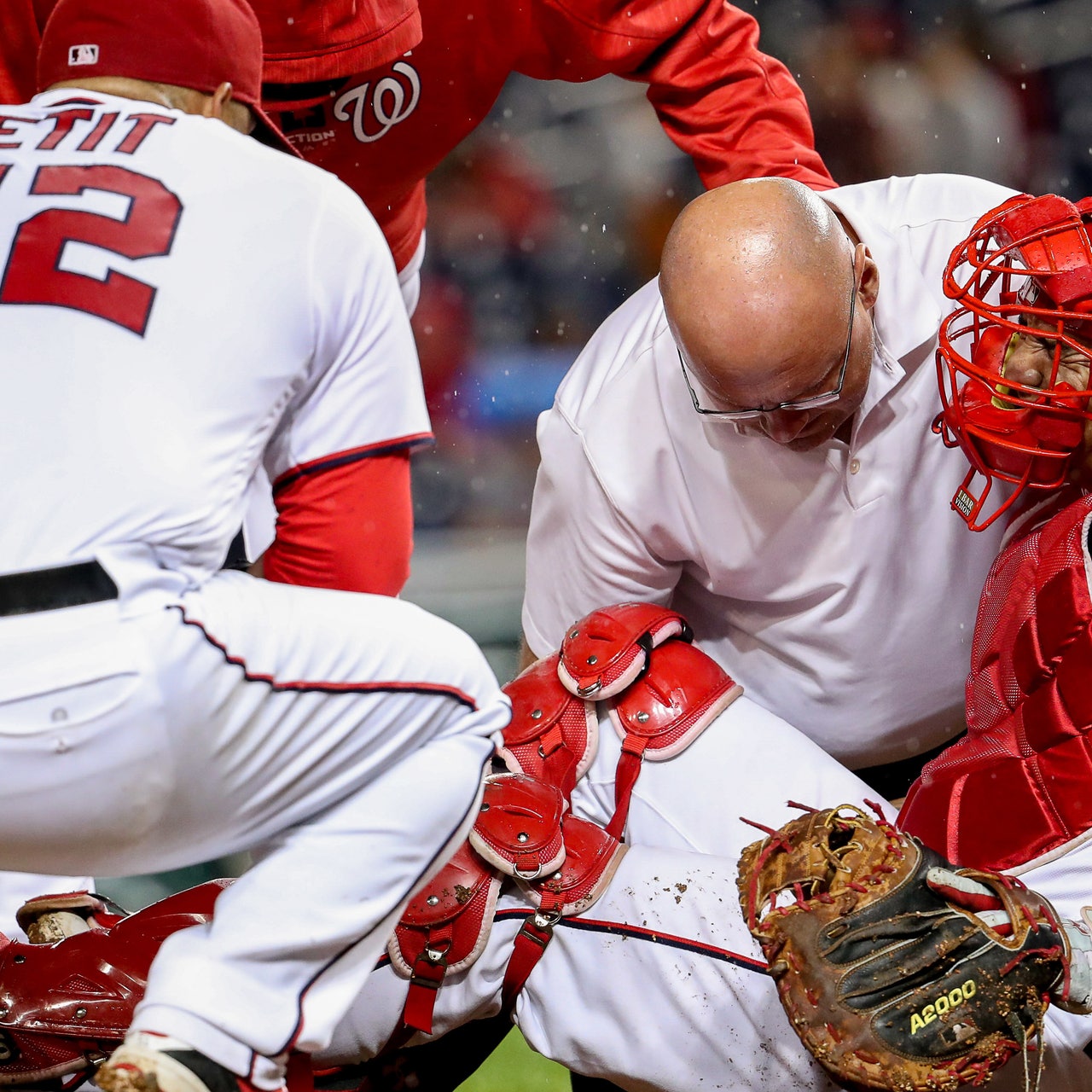 Nationals catcher Wilson Ramos to have MRI on injured right knee FOX Sports