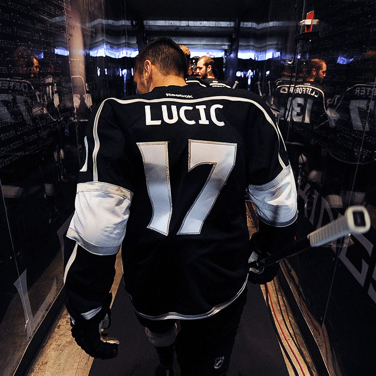 Calgary Flames forward Milan Lucic definitely wasn t trying to