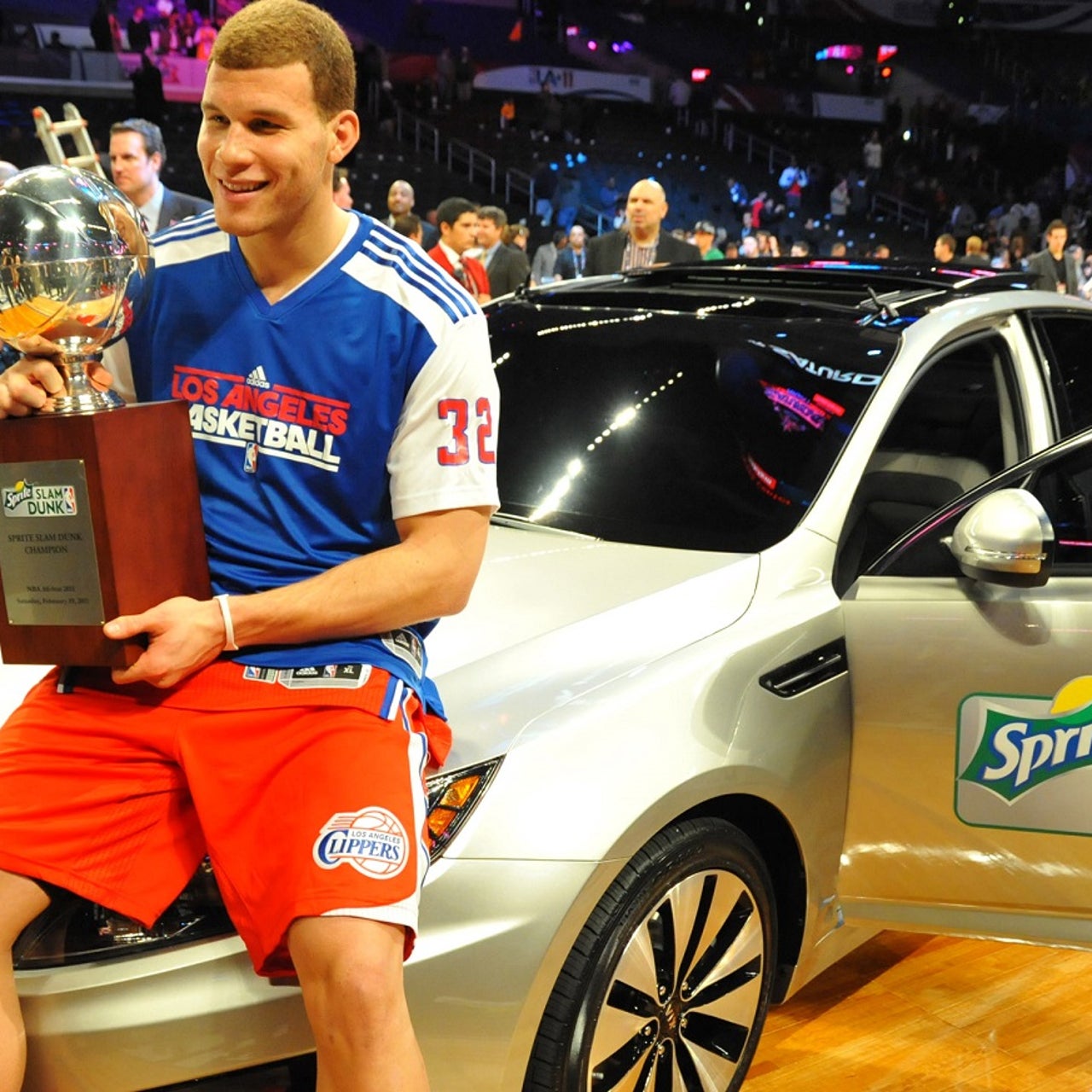 Blake Griffin says he was forced to jump over Kia during Slam Dunk contest FOX Sports