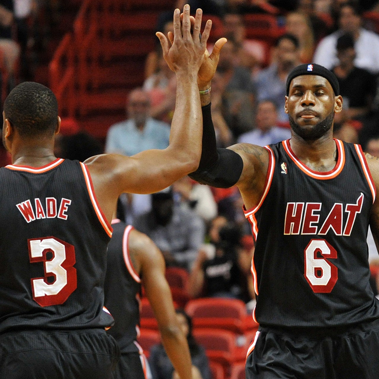 Heat Check LeBron Wade lead the way for another Miami home