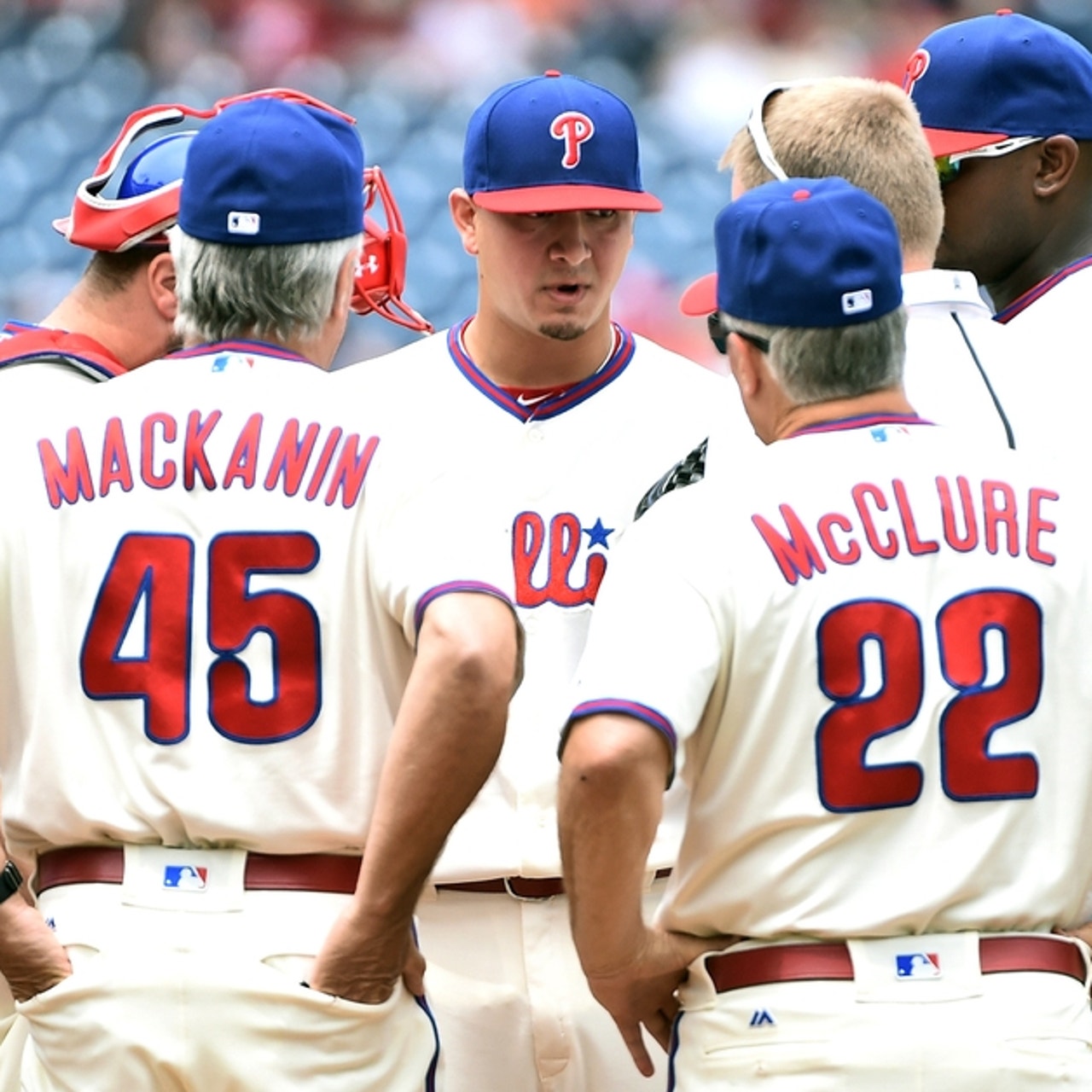 PHOENIX, AZ - AUGUST 30: Philadelphia Phillies Outfielder Matt