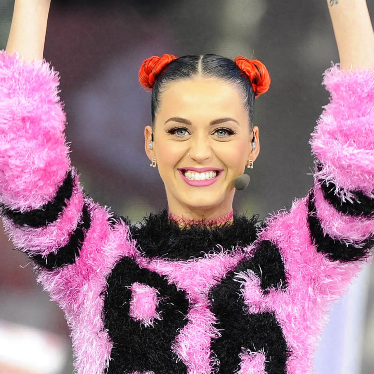 Trevor Knight says there were no actual fireworks with Katy Perry