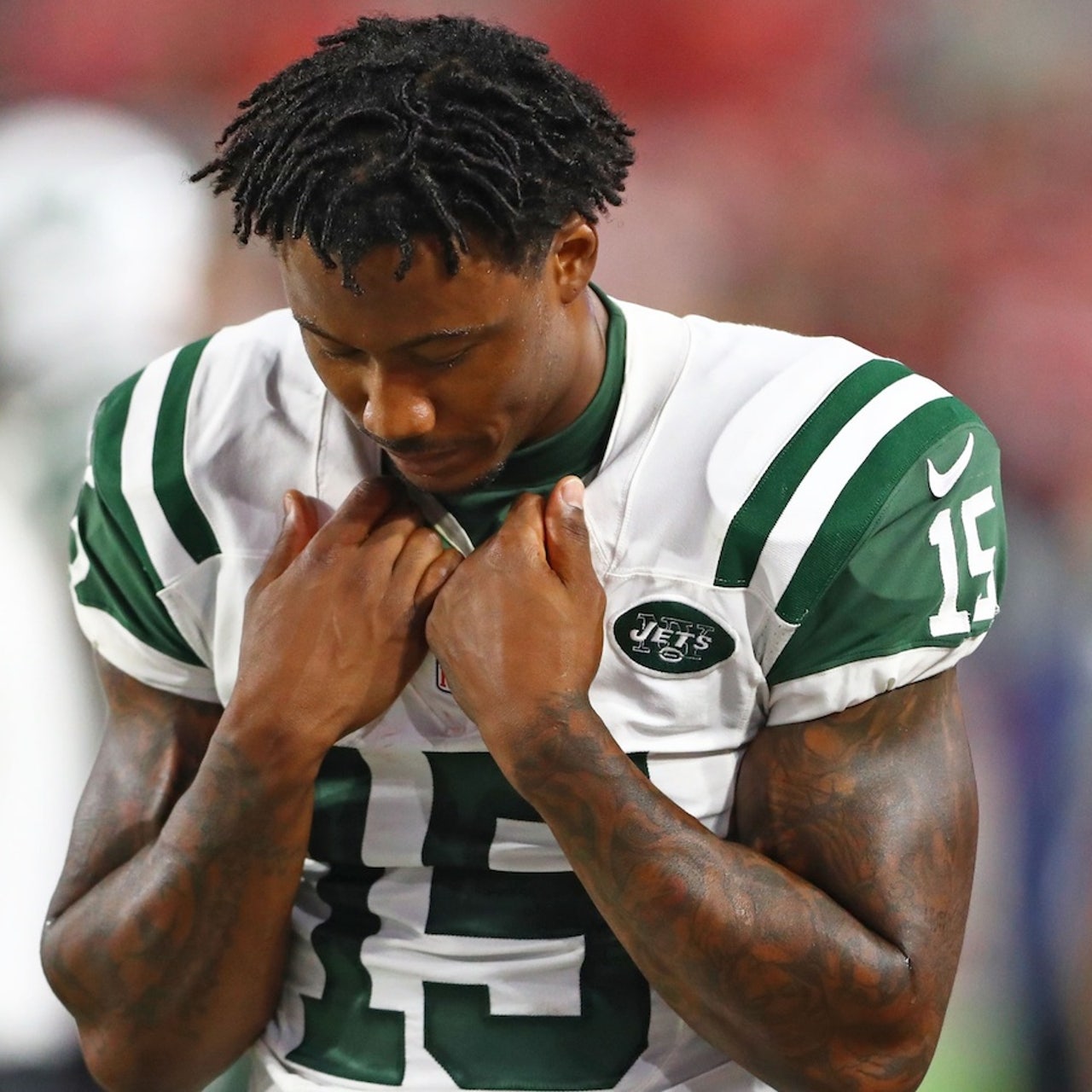 Brandon Marshall says he almost cried after believing he was traded from the Jets FOX Sports
