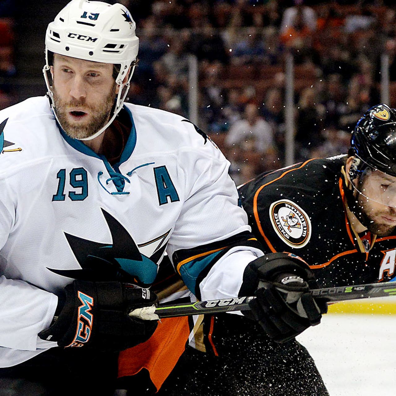 Injured forward Joe Thornton could be X factor for Sharks