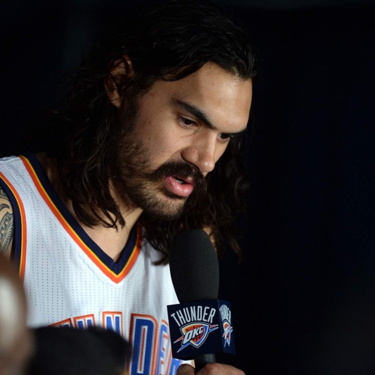 Watch: Super Stache Bros Kanter and Adams sent to rescue Durant