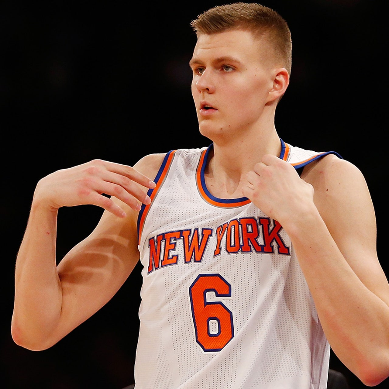 Kristaps Porzingis on New York Knicks: 'For me, it's now home