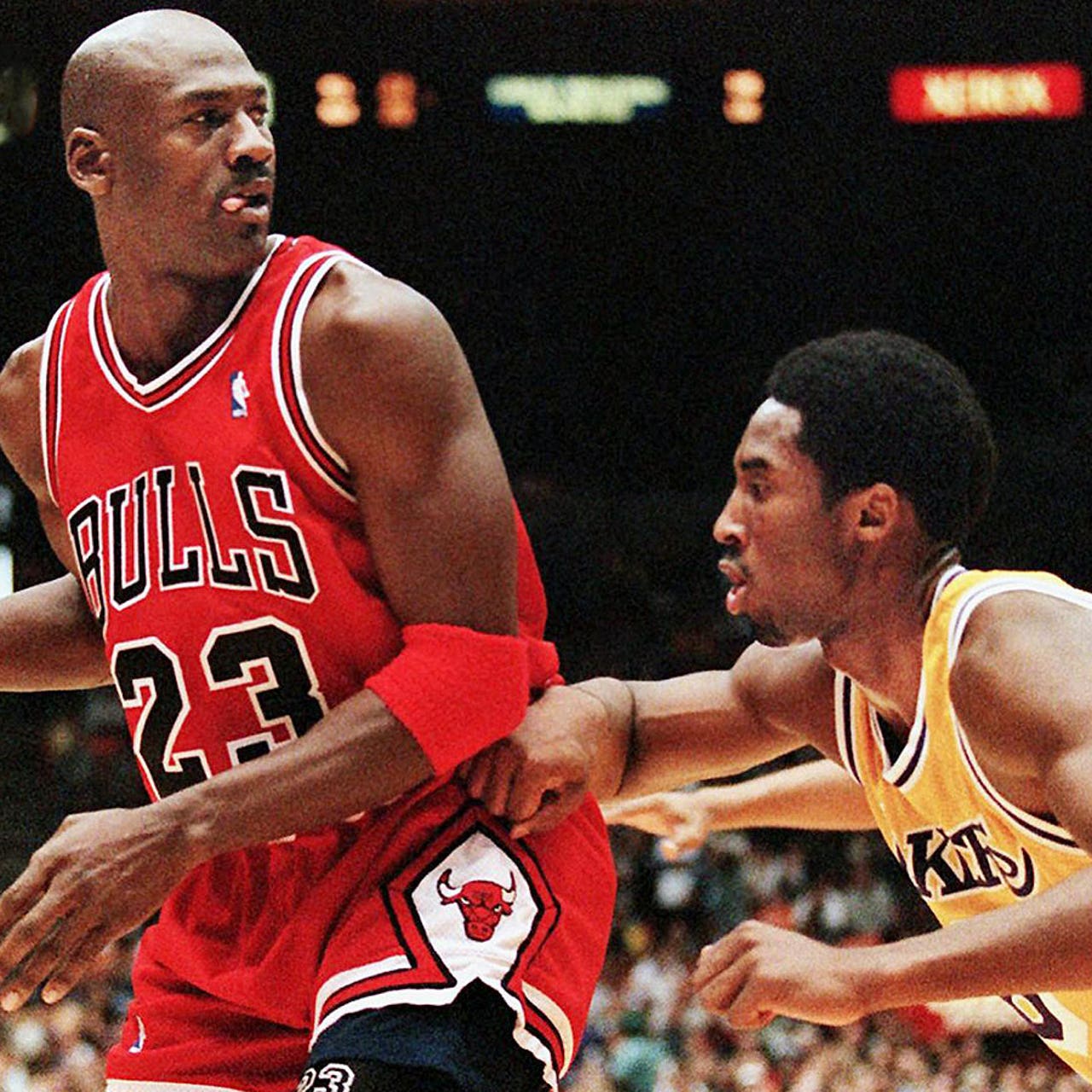 Kobe guarding jordan 2025
