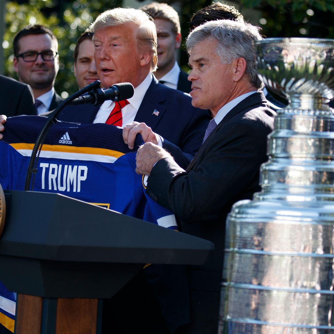 St. Louis Blues visit Trump White House as full team - Washington Times