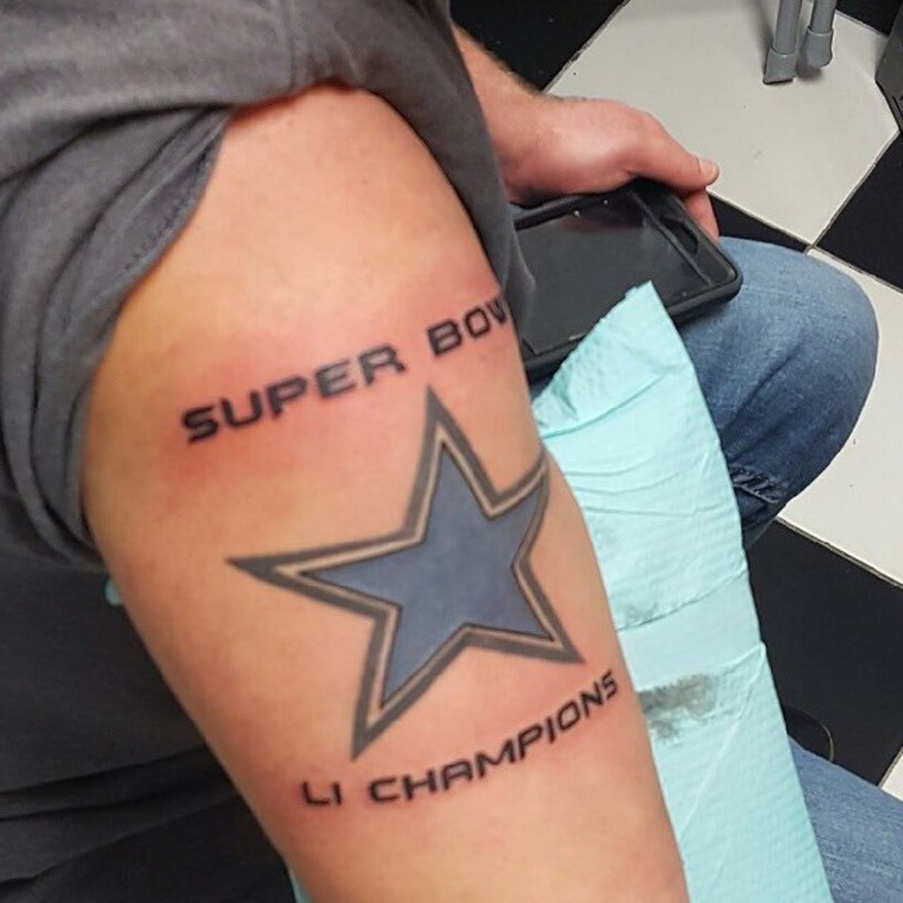 Bills Fan Gets Tattoo Commemorating Josh Allens Hurdle  wgrzcom