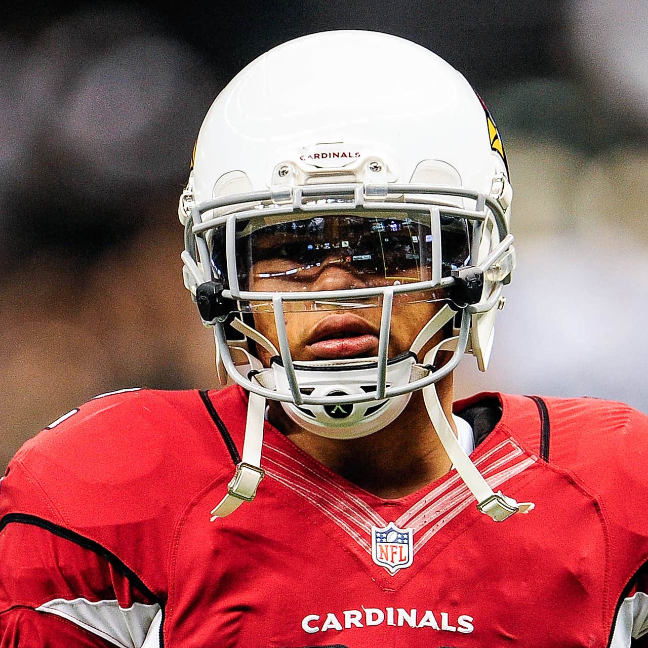 Tyrann Mathieu Cardinals Helmet
