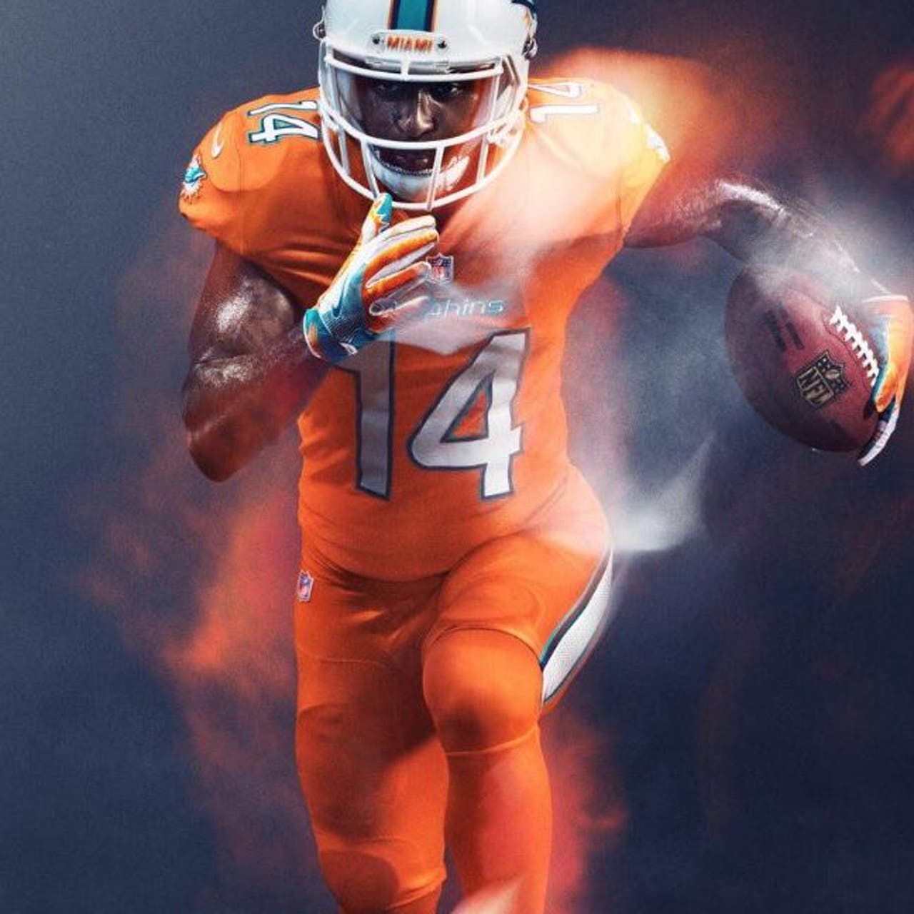 Miami Dolphins First look at the Nike color rush uniform FOX Sports
