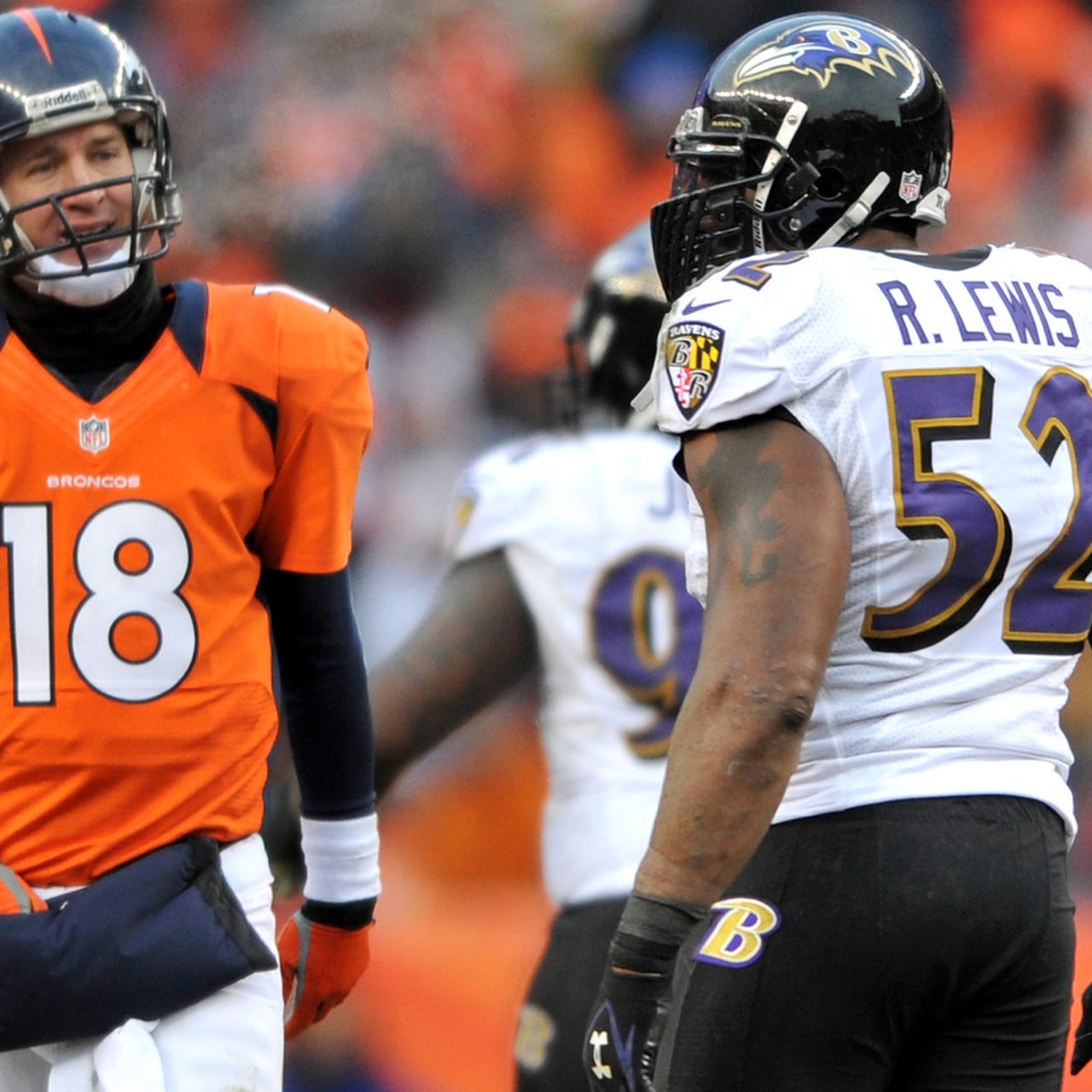 Denver Broncos Peyton Manning Ravens