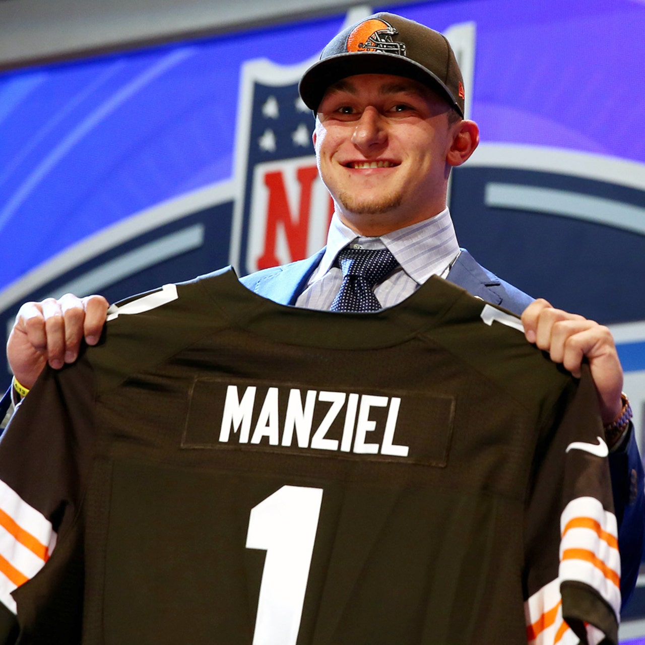 Johnny manziel cheap browns jersey