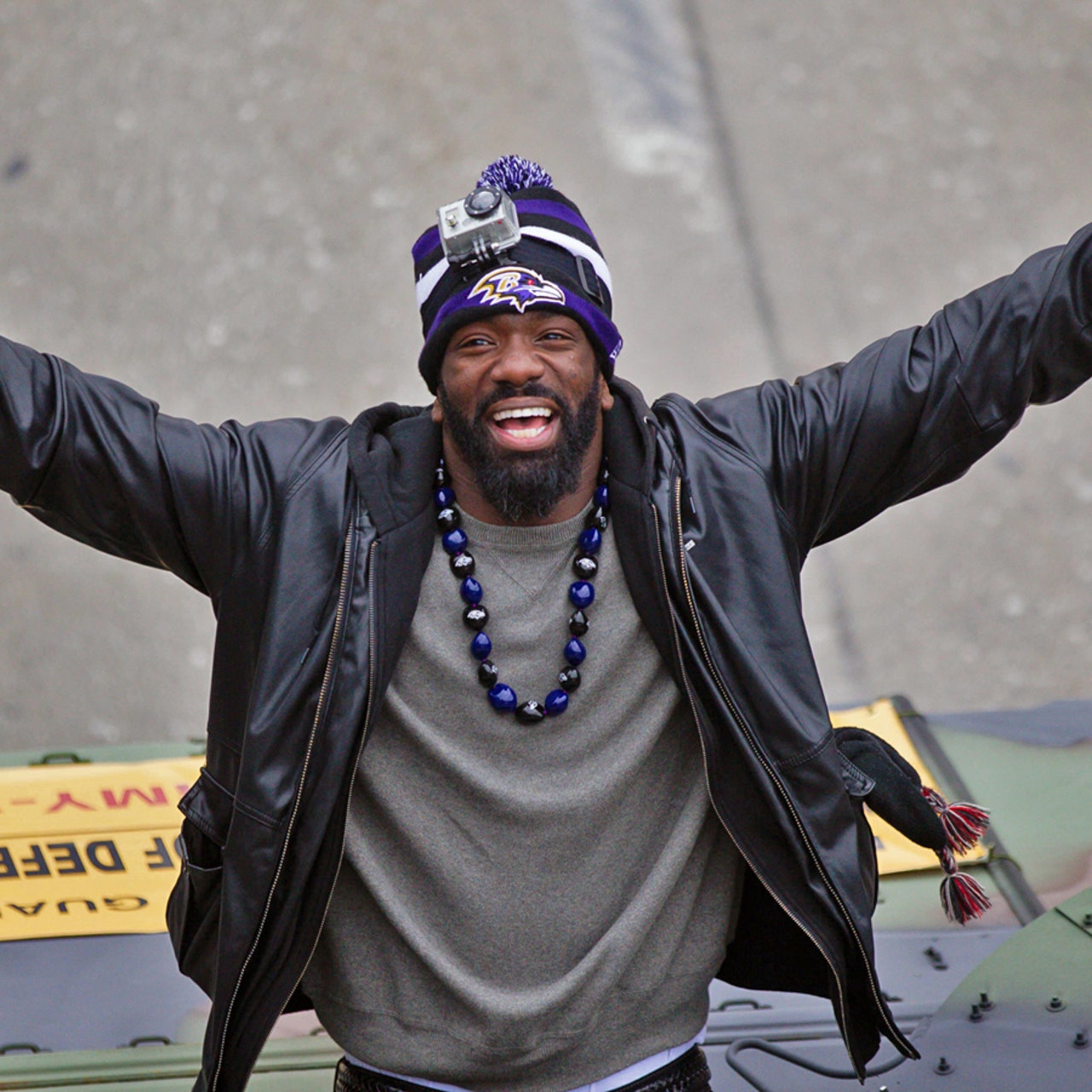 Ed Reed's son is a Patriots fan: 'The kid likes champions, man'