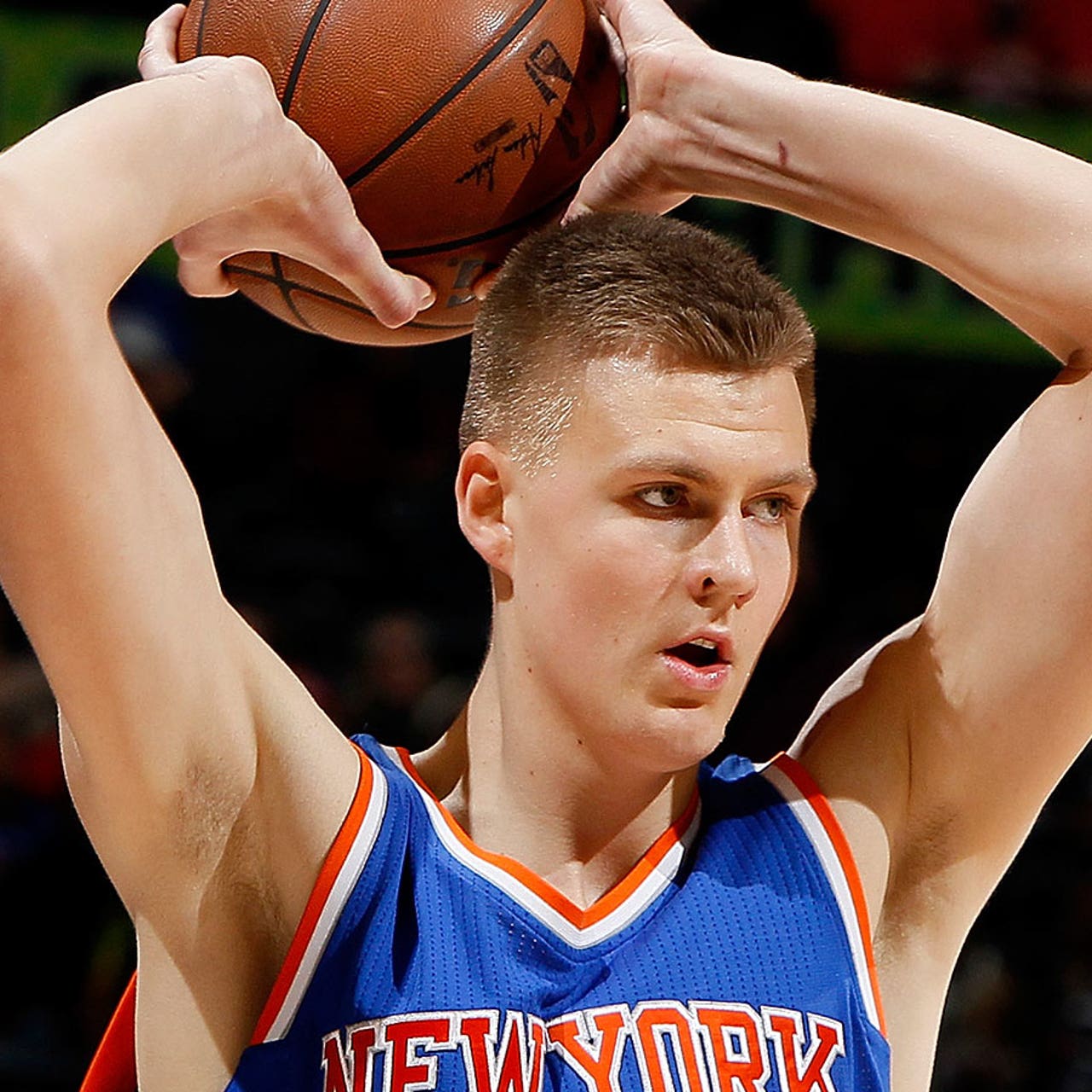 Knicks select Kristaps Porzingis as fourth overall pick in NBA