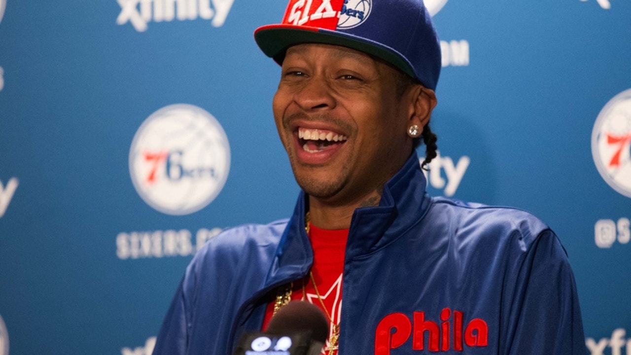 Philadelphia 76ers - Outfit on point for Allen Iverson's Naismith