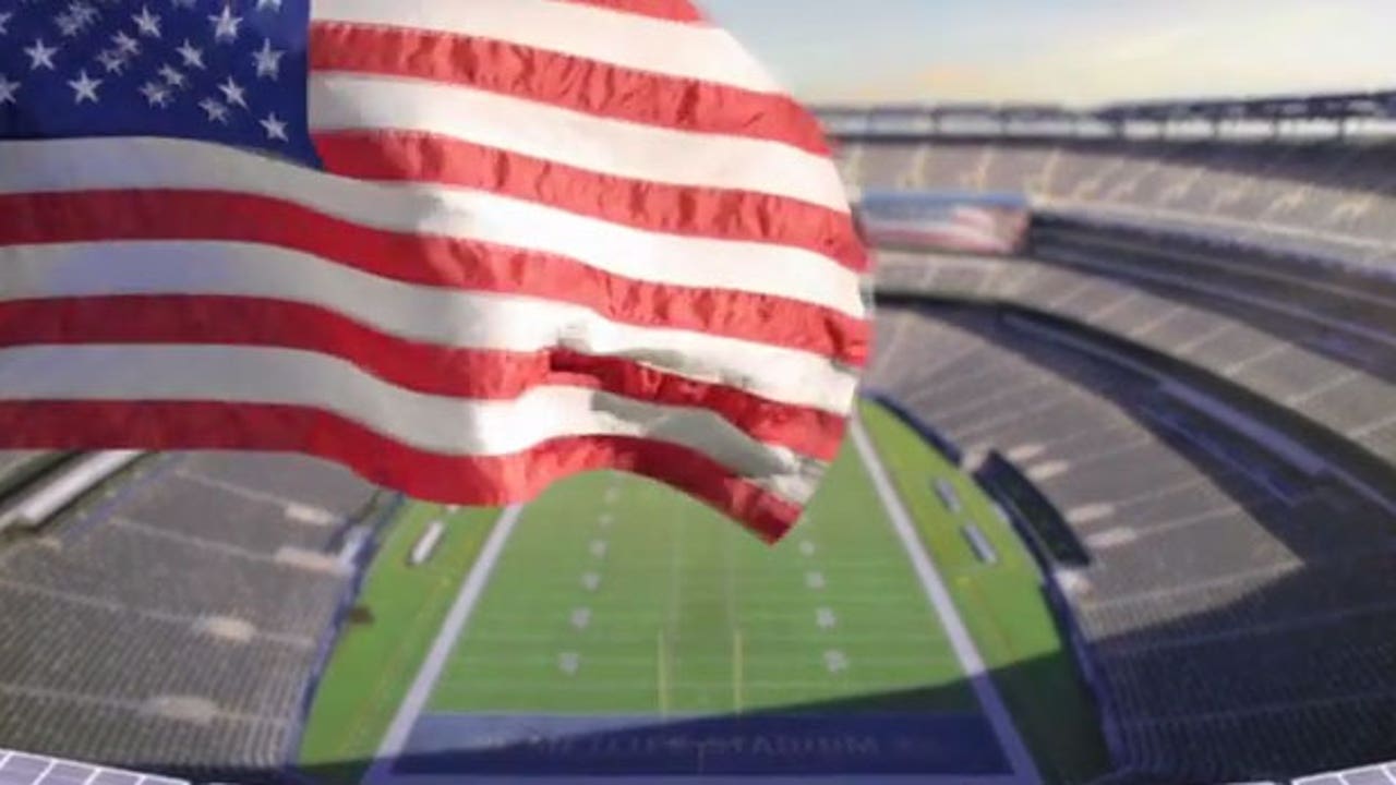 Current and former NFL stars sing the national anthem and it's very