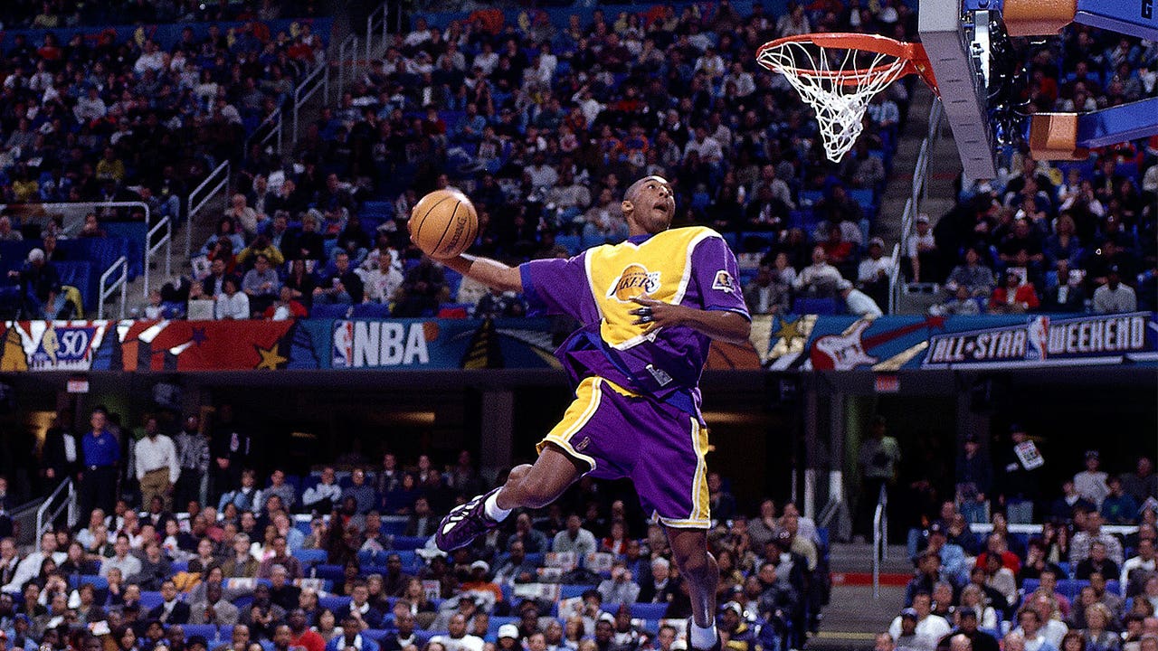 The 10 Best Slam Dunk Contest Jams In NBA History FOX Sports   53bef3f0 021116 Nba Kobe Bryant Pi Mp 