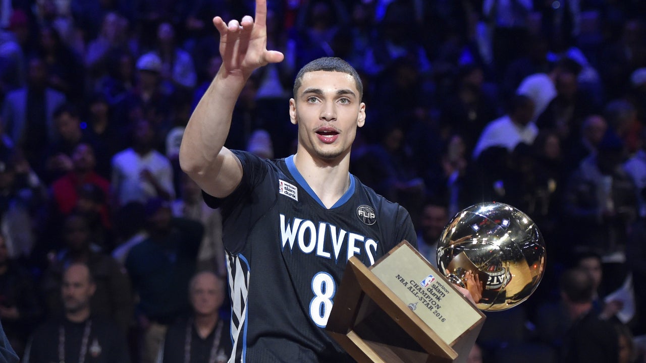 Zach LaVine dedicates 2016 Dunk Contest win to late coach Flip
