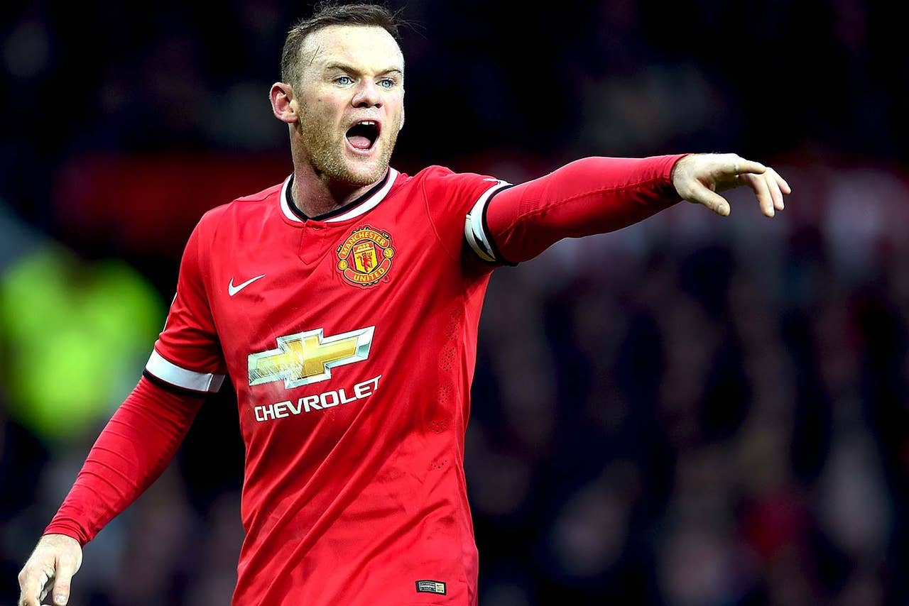 Manchester United Striker Wayne Rooney Targets Premier League Title Fox Sports