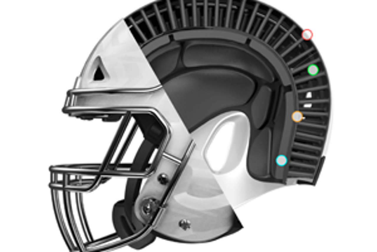 The Quest For A Better Football Helmet FOX Sports   190b3c26 Helmets Vicis Columns 300w 