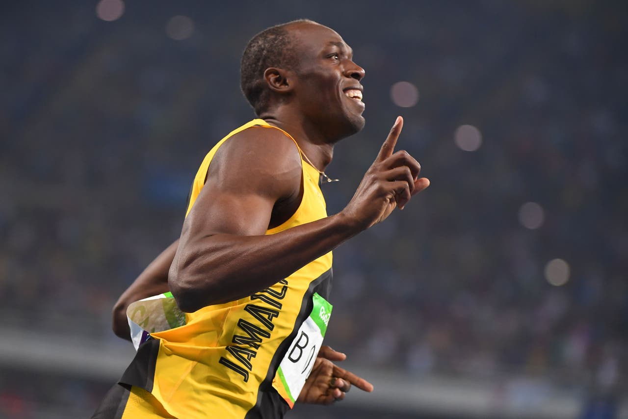 Back-to-back-to-back! Usain Bolt makes history in dominant 100m gold medal  win | FOX Sports, image size:1280x854