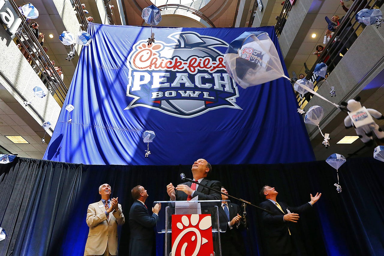 Rebranded ChickfilA Peach Bowl has sights on hosting title game FOX