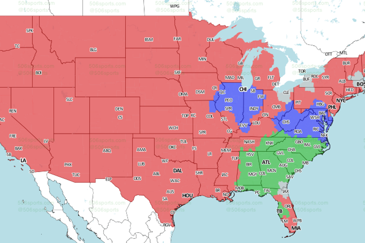 NFL TV Schedule, Coverage Maps For Week 16 | FOX Sports