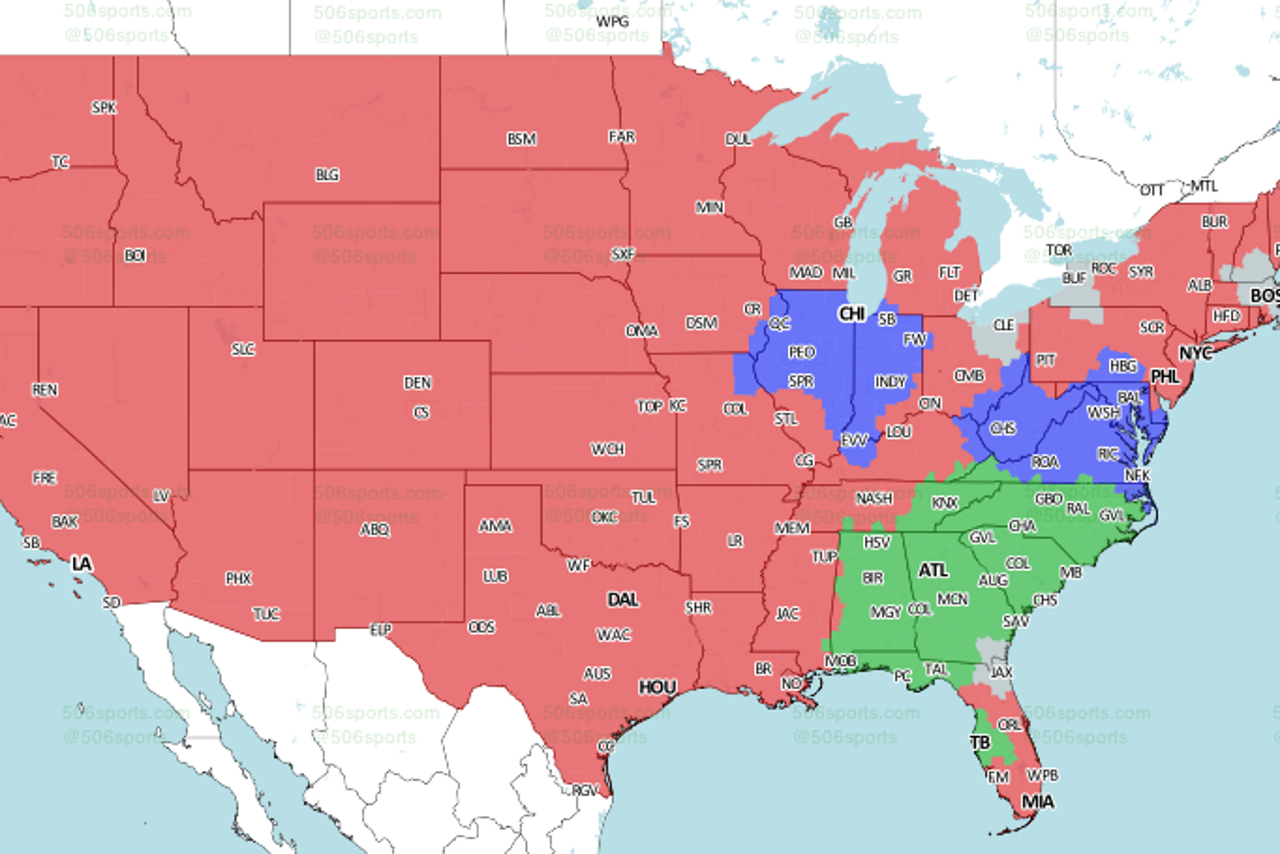NFL TV Schedule, Coverage Maps for Week 16 FOX Sports