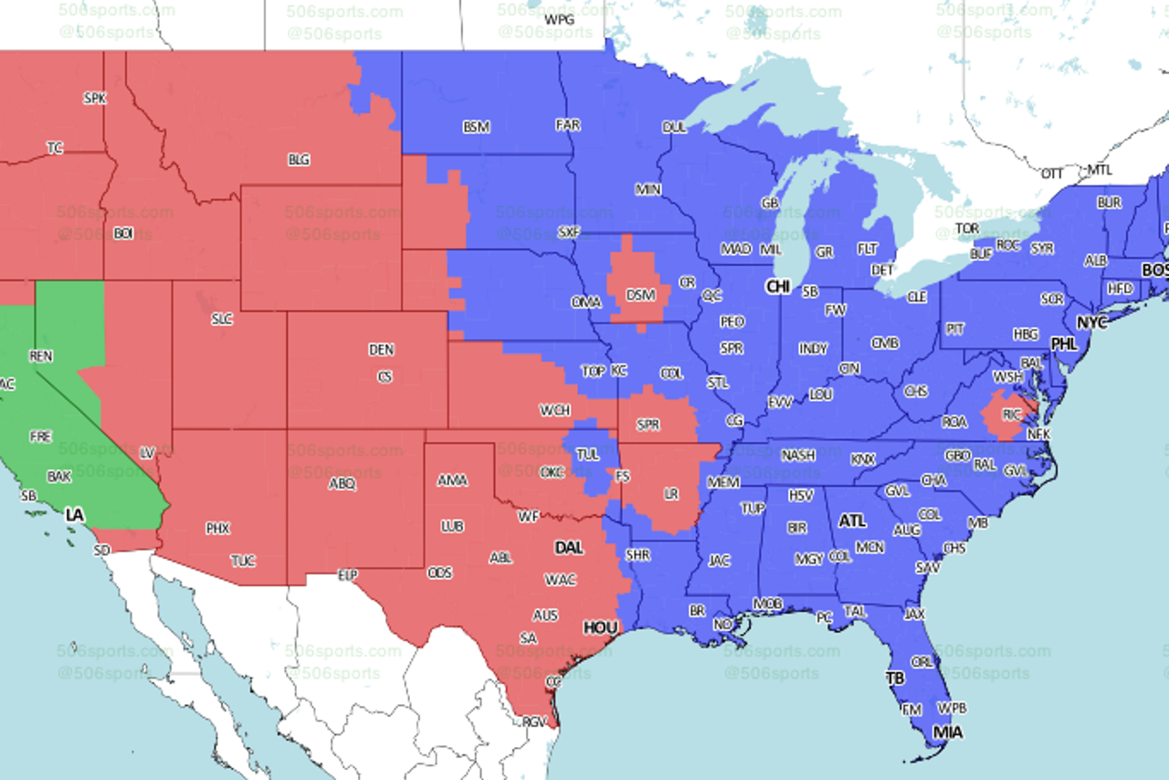 NFL TV Schedule, Coverage Maps For Week 16 | FOX Sports