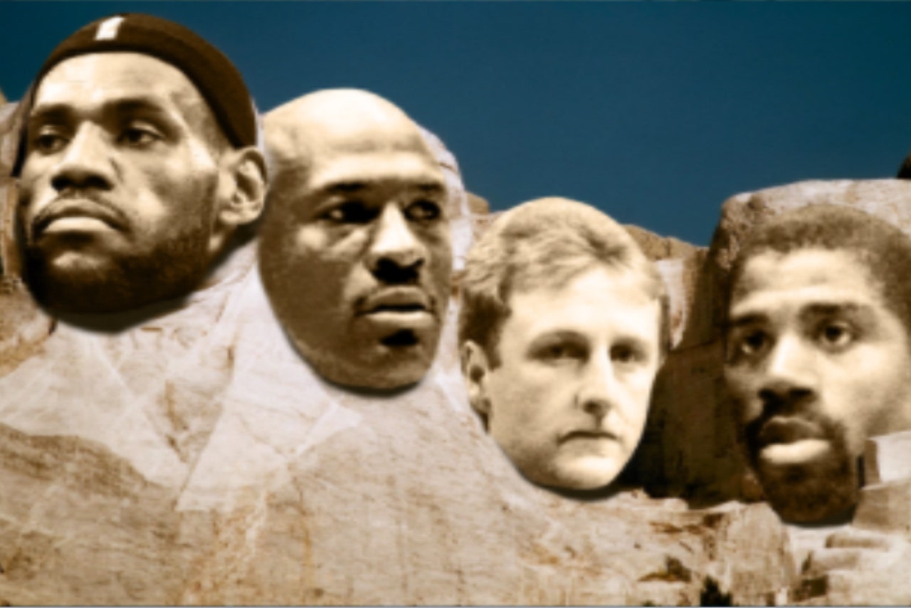 lebron mount rushmore