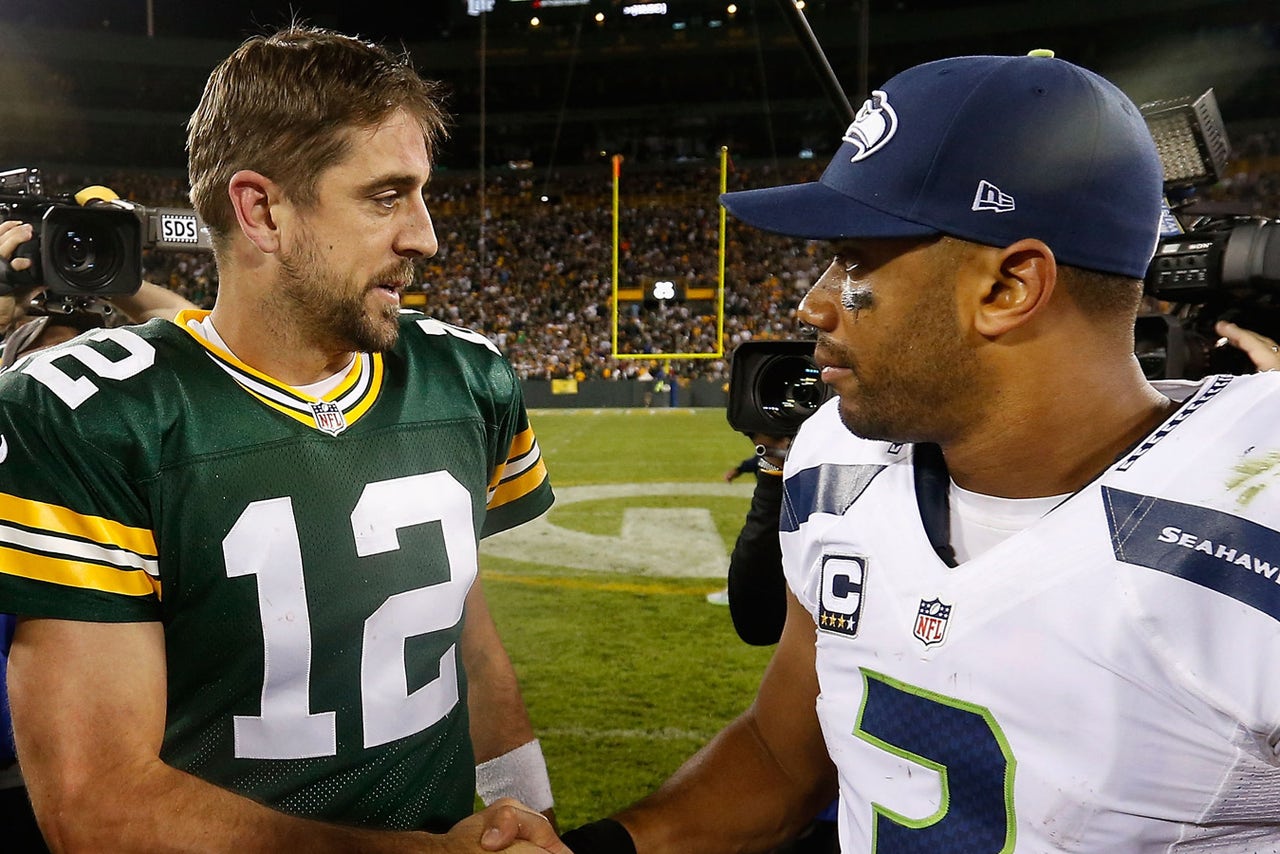 Russell Wilson responds to Aaron Rodgers� God comment