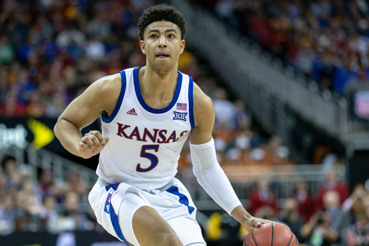 Jayhawks guard Quentin Grimes announces he's going pro | FOX Sports
